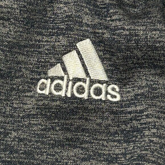 Adidas 1/4 Zip Pullover Mens Large Blue Gray Sweatshirt Climawarm Team Issue - Picture 9 of 13